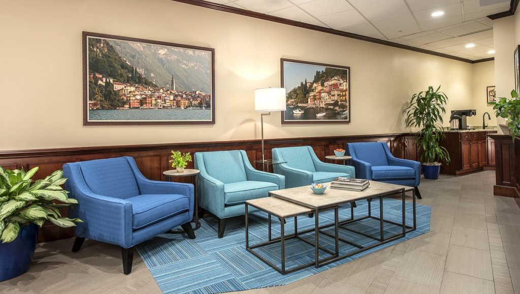 Morganville Waiting Room & Lobby Interior Designer Services